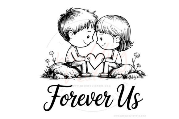 Bringing Romance to Life with Charming Couple Illustrations