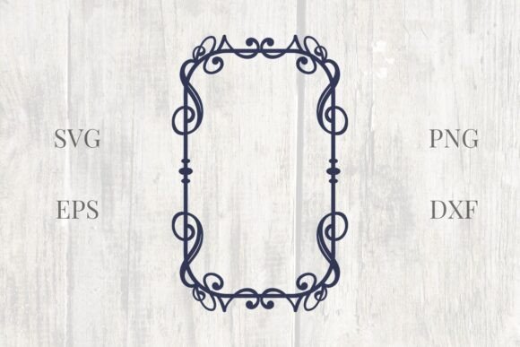 Filigree Vintage Wedding Frame SVG: Elevating Your Designs