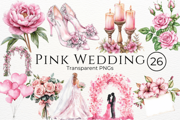 Soft Hues, Big Impact: Using Pink Watercolor Clipart