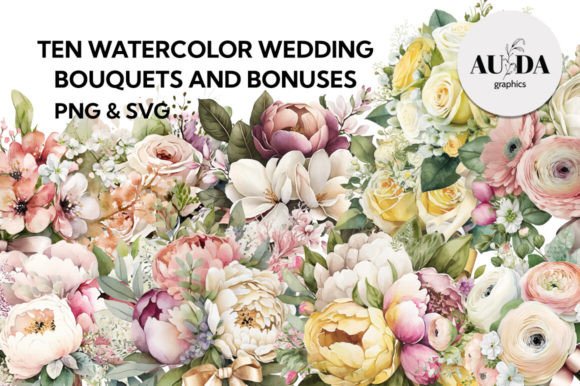 Watercolor Blooms for Your Creative Projects